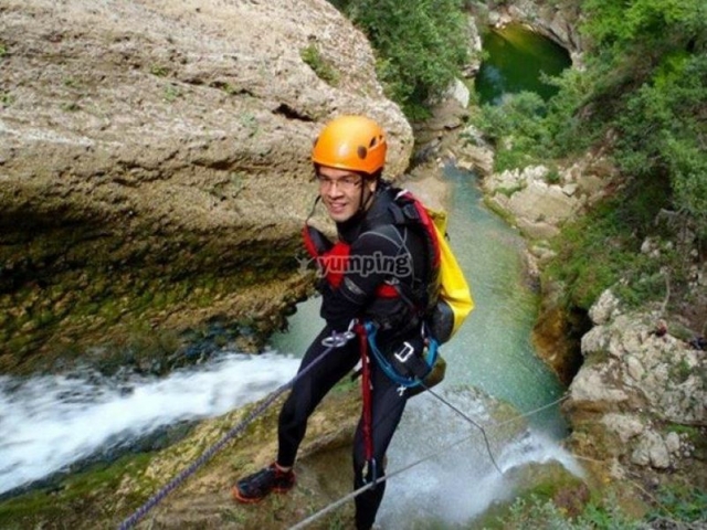  discesa nei canyon 